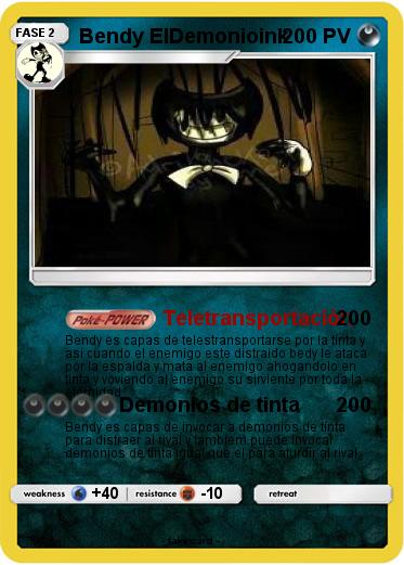 Pokemon Bendy ElDemonioink