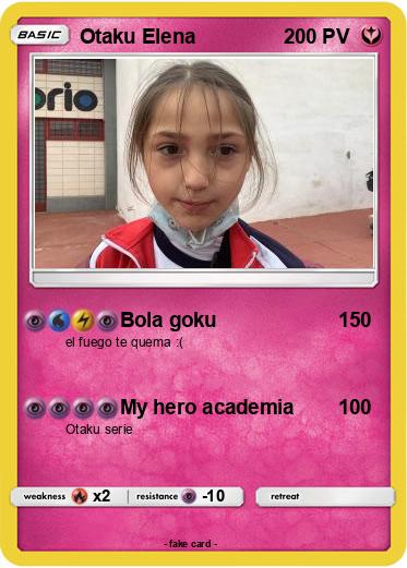Pokemon Otaku Elena