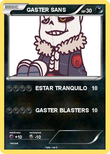 Pokemon GASTER SANS
