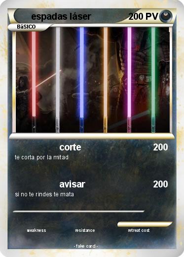 Pokemon espadas láser