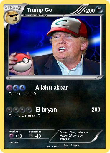 Pokemon Trump Go