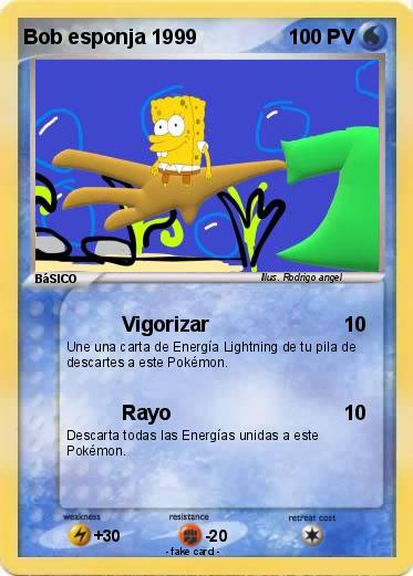 Pokemon Bob esponja 1999