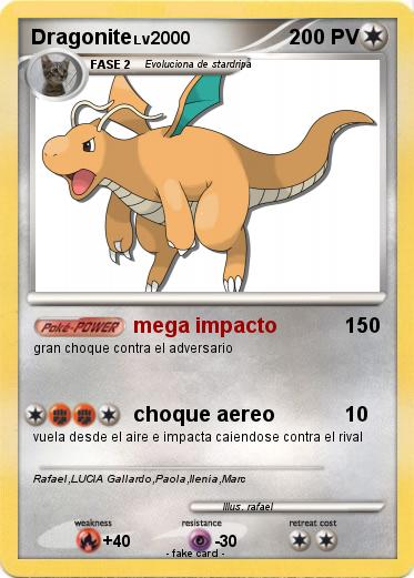 Pokemon Dragonite