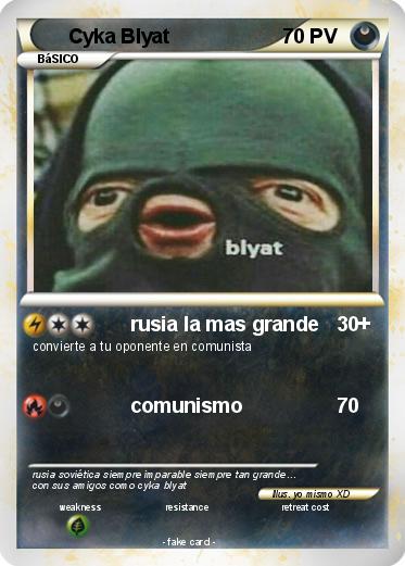 Pokemon Cyka Blyat
