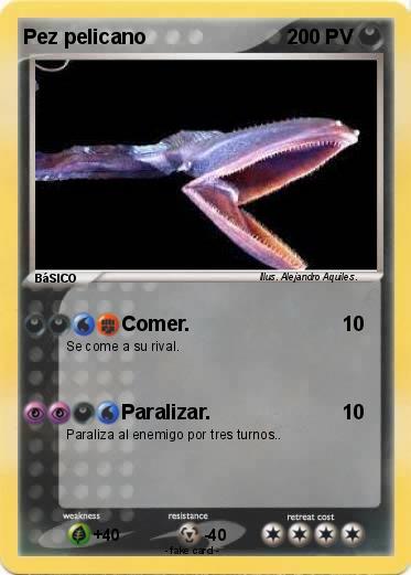 Pokemon Pez pelicano