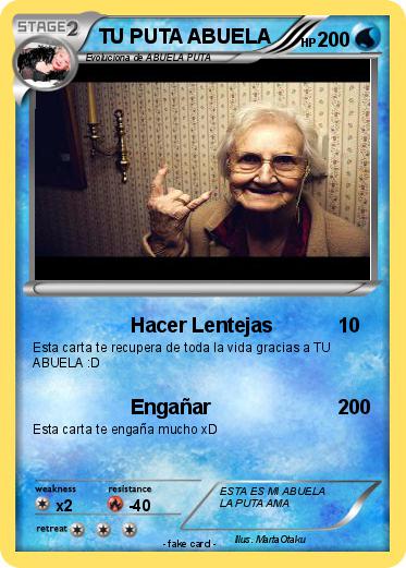 Pokemon TU PUTA ABUELA