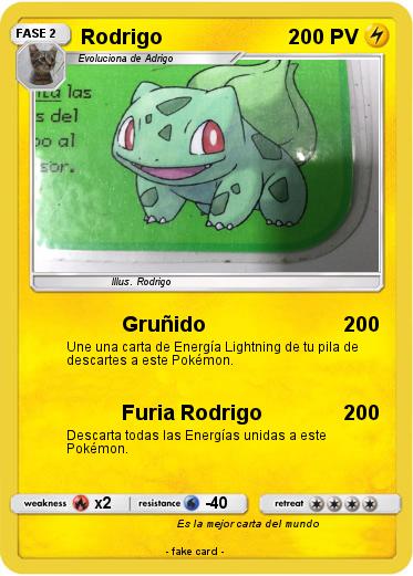 Pokemon Rodrigo