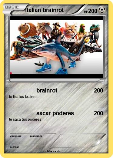 Pokemon italian brainrot