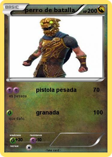 Pokemon perro de batalla