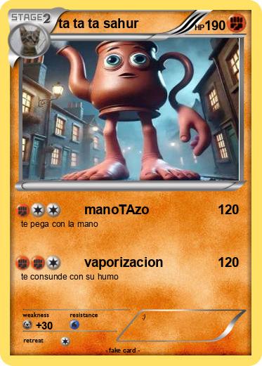 Pokemon ta ta ta sahur