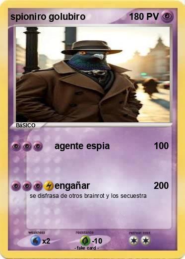 Pokemon spioniro golubiro