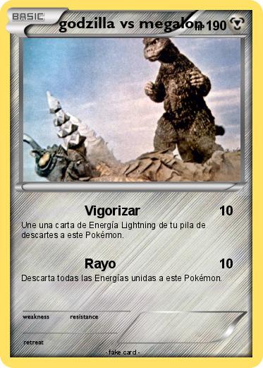 Pokemon godzilla vs megalon
