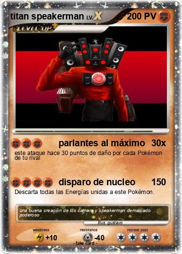 Pokemon titan speakerman