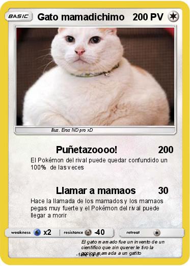Pokemon Gato mamadichimo