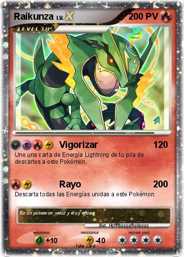 Pokemon Raíkunza