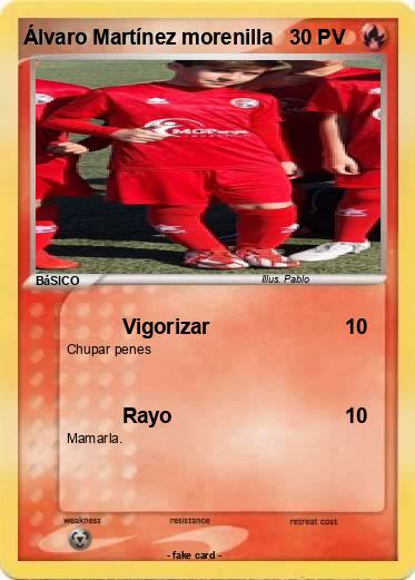 Pokemon Álvaro Martínez morenilla
