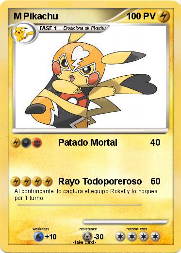 Pokemon M Pikachu