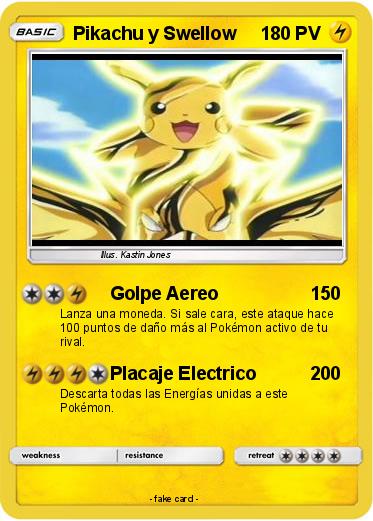 Pokemon Pikachu y Swellow