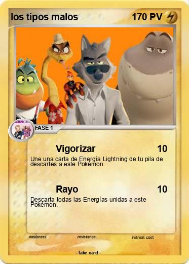 Pokemon los tipos malos