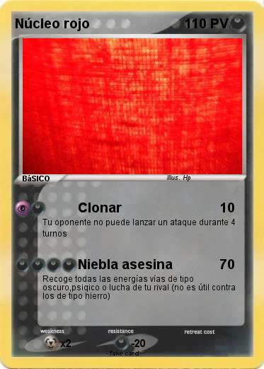 Pokemon Núcleo rojo