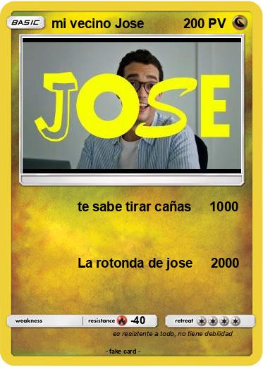 Pokemon mi vecino Jose