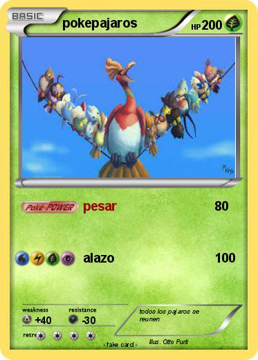 Pokemon pokepajaros