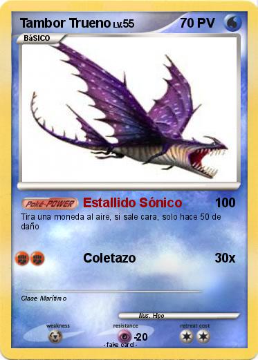 Pokemon Tambor Trueno