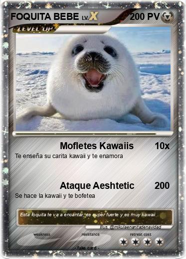 Pokemon FOQUITA BEBE