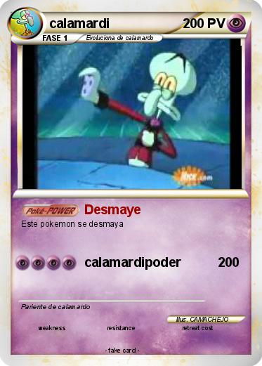 Pokemon calamardi
