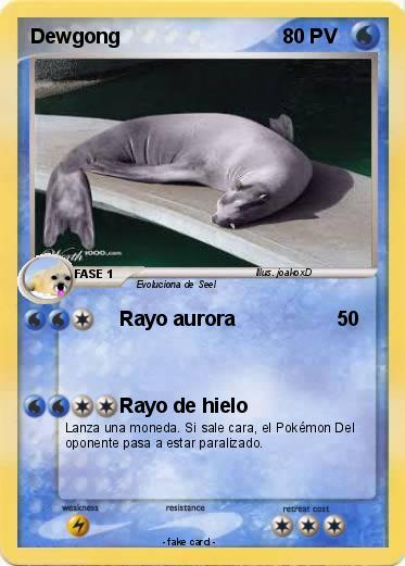 Pokemon Dewgong