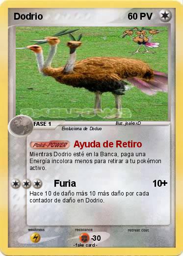 Pokemon Dodrio