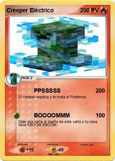 Pokemon Creeper Eléctrico