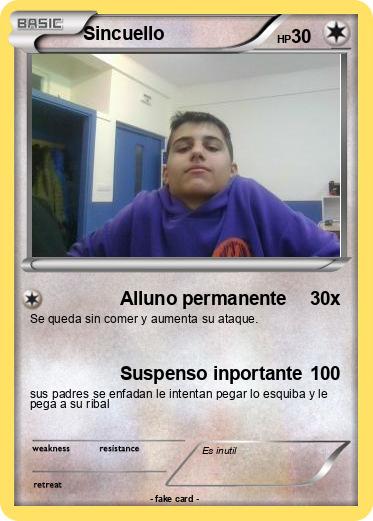 Pokemon Sincuello