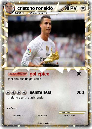 Pokemon cristano ronaldo