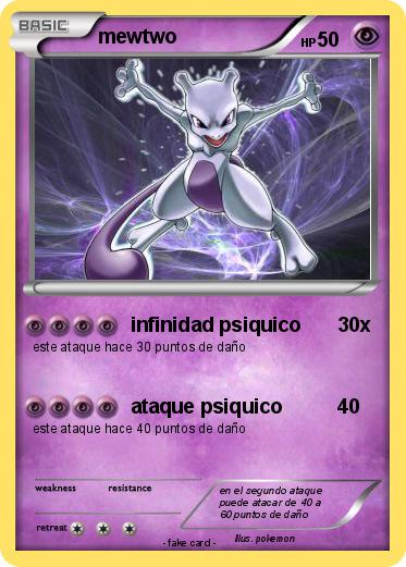 Pokemon mewtwo