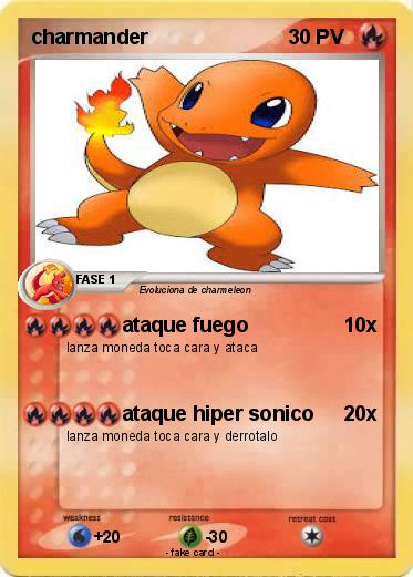 Pokemon charmander