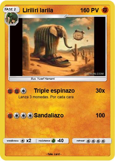 Pokemon Liriliri larila