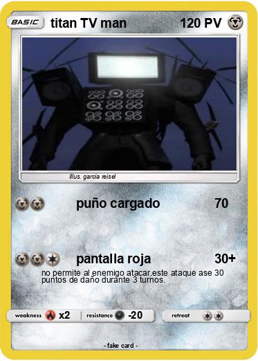 Pokemon titan TV man