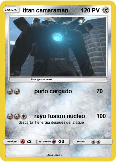 Pokemon titan camaraman