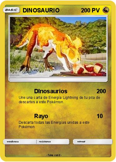 Pokemon DINOSAURIO