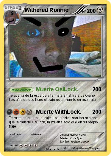 Pokemon Withered Ronnie