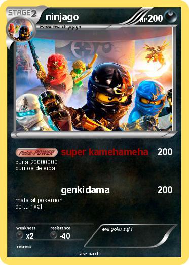 ninjago cartas