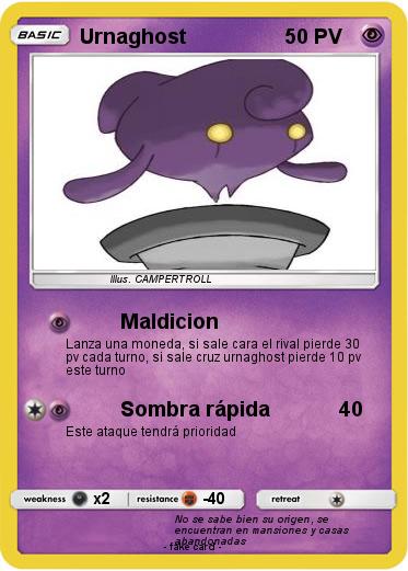Pokemon Urnaghost