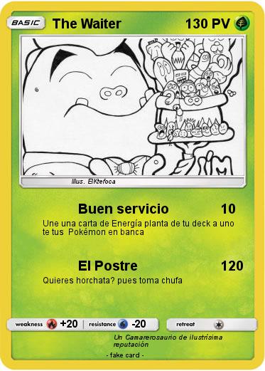 Pokemon The Waiter