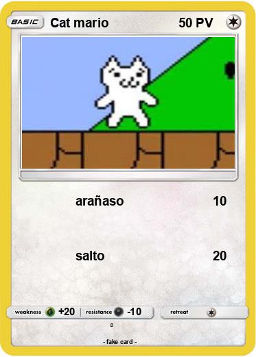 Pokemon Cat mario