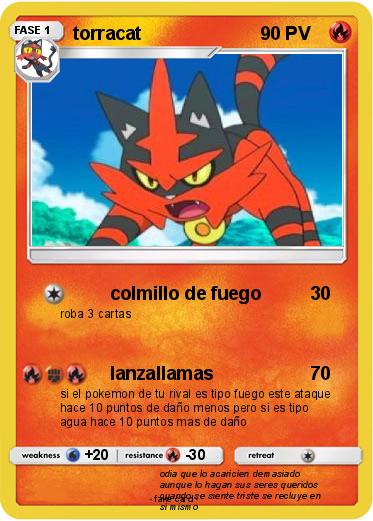 Pokemon torracat