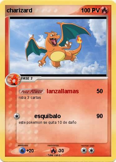 Pokemon charizard
