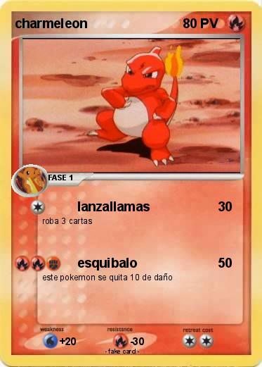 Pokemon charmeleon