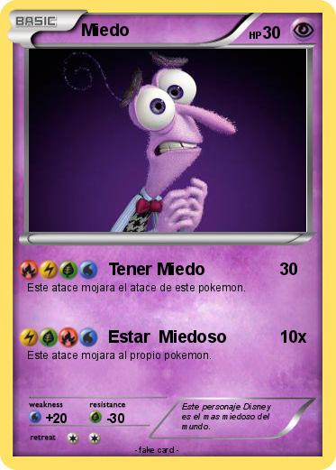 Pokemon Miedo