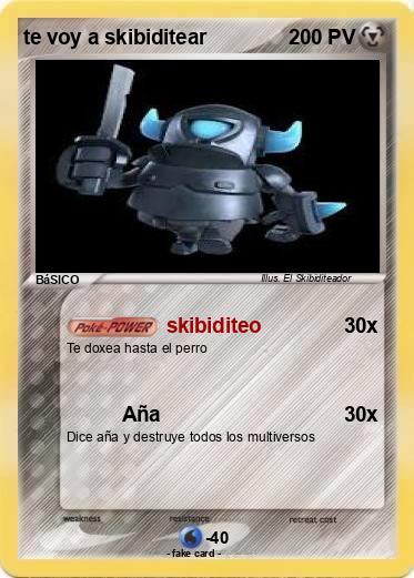 Pokemon te voy a skibiditear